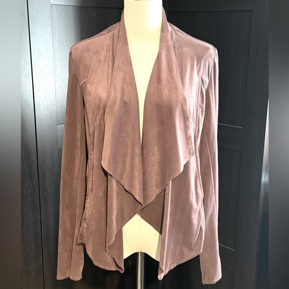 Lavender Faux Sued KUT from KLOTH Jacket